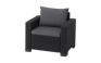 California Armchair x2 - Grey