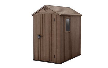 Darwin Shed 6x4ft - Brown